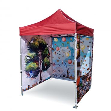 Stabilt partytält för stora fester