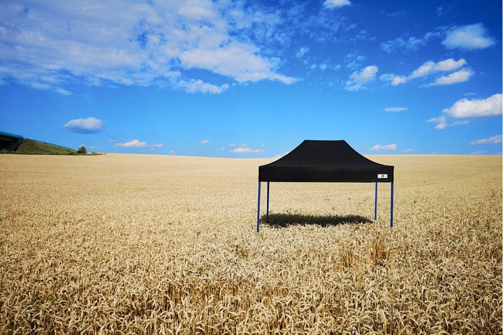 3m * 2m Noznice tält promo