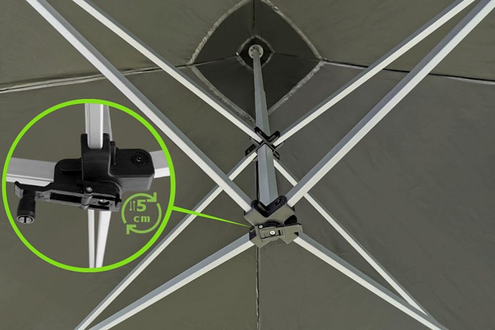 2mx3m hopfällbart tält för promo