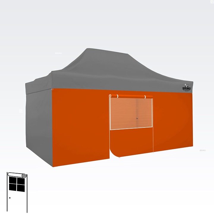 4m vägg med fönster