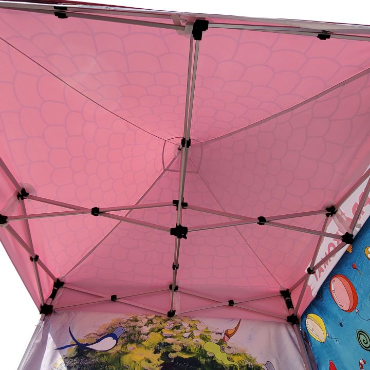 Stabilt hopfällbart tält för festivaler och utomhusevenemang