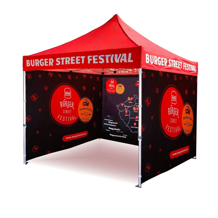 Tillfälligt partytält