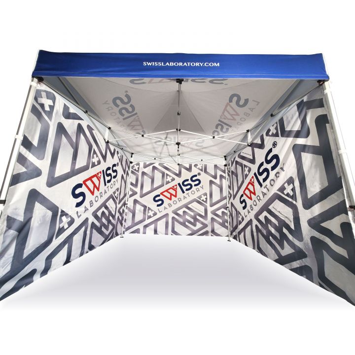 Multifunktionellt partytält