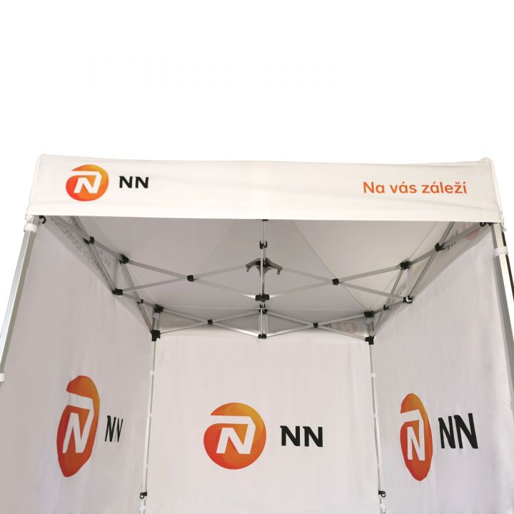 Färgglatt hopfällbart tält