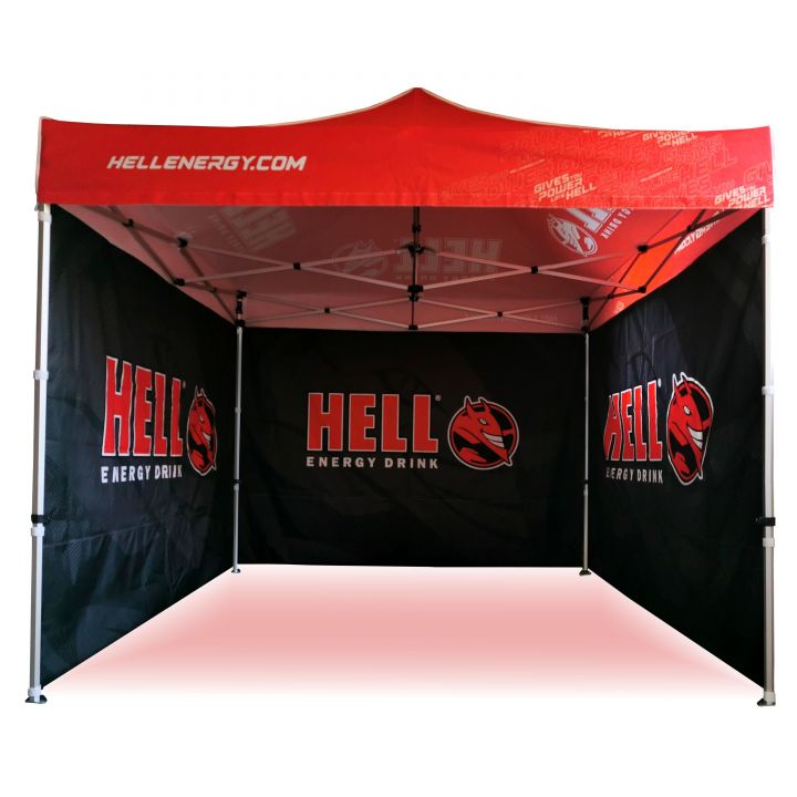 Utställning hopfällbart tält