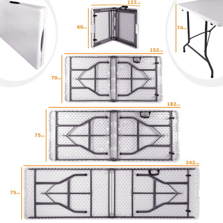 hopfällbart bord till köket